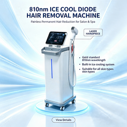 KuAn Technology Painless Skin Rejuvenation 810 Metal Hair Removal Device