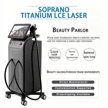 KuAn Technology Black Female Soprano Dual-Handle Hair Removal Device