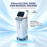 KuAn Technology Painless Skin Rejuvenation 810 Metal Hair Removal Device