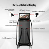 KuAn Technology Black Female Soprano Dual-Handle Hair Removal Device