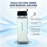 KuAn Technology Painless Skin Rejuvenation 810 Metal Hair Removal Device