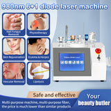 Kuan Technology 980nm+1470nm Six-in-One High-Configuration Multifunctional Laser Therapy Instrument