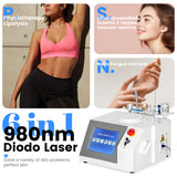Kuan Technology 980nm+1470nm Six-in-One High-Configuration Multifunctional Laser Therapy Instrument