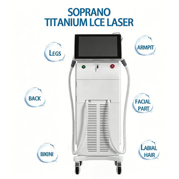KuAn Technology White Dual-Handle Hair Removal Device