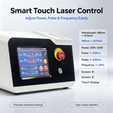 KuAn Technology Diode Fiber Optic 980nm + 1470nm Laser Therapy Instrument