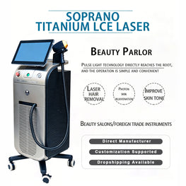 KuAn Technology Titanium Gold Female Soprano Hair Removal Device