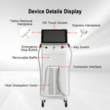 KuAn Technology White Dual-Handle Hair Removal Device