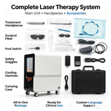 KuAn Technology Diode Fiber Optic 980nm + 1470nm Laser Therapy Instrument
