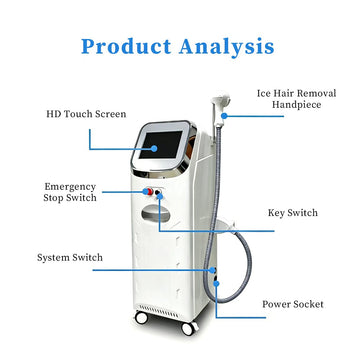 KuAn Technology Electroplated 810 Hair Removal Device