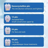 KuAn Technology Gold Microneedle RF Microcrystal Depth 8+ Ice Hammer