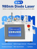 Kuan Technology 980nm+1470nm Six-in-One High-Configuration Multifunctional Laser Therapy Instrument