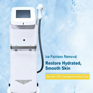 KuAn Technology's Little Water Drop comes standard with a DPL laser hair removal device.