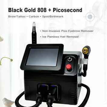 KuAn Technology Black Gold Pico Laser + 808 Hair Removal