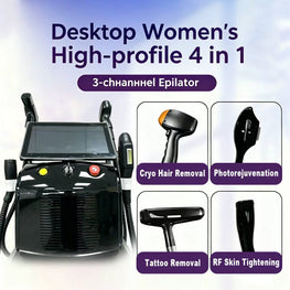 KuAn Technology Taiwanese-style female soprano four-handle multi-functional titanium beauty instrument