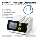 KuAn Technology Diode Fiber Optic 980nm + 1470nm Laser Therapy Instrument
